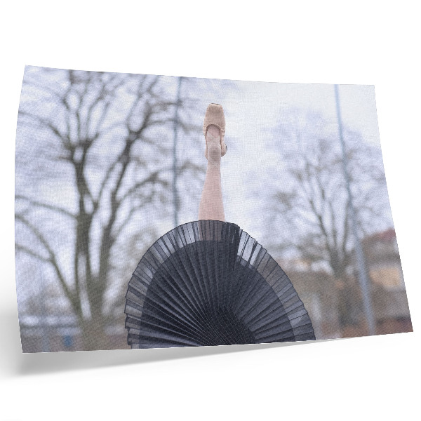 Poster Balet, jemnosť, harmónia, lokálna atmosféra