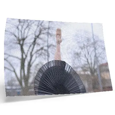 Plagát balet, jemnosť, harmónia s lokálnou atmosférou