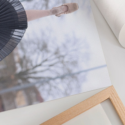 Poster Balet, jemnosť, harmónia, lokálna atmosféra