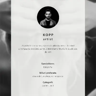 Plagát do izby minimalizmus so zobrazením hudby pri dverách v žiarivých pokojných farbách