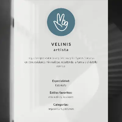 Plagát minimalistická silueta s výraznými tieňmi v modernom priestore