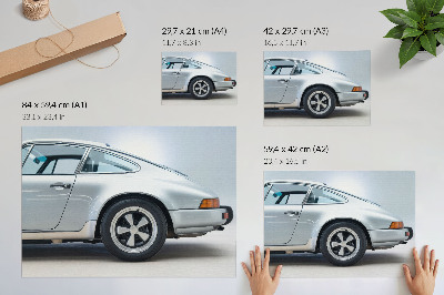 Plagát do izby Klasické športové auto v elegantnom štýle