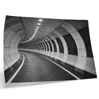 Poster Moderný geometrický priestorový tunel