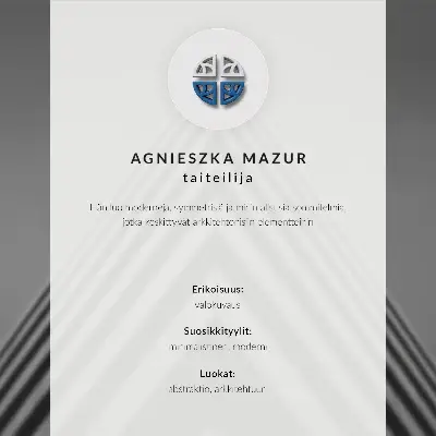 Retro plagát so zobrazením symetrie čiar v monochromatickom dynamickom kompozičnom štýle