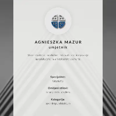 Retro plagát so zobrazením symetrie čiar v monochromatickom dynamickom kompozičnom štýle