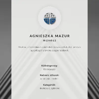 Retro plagát so zobrazením symetrie čiar v monochromatickom dynamickom kompozičnom štýle