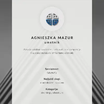 Retro plagát so zobrazením symetrie čiar v monochromatickom dynamickom kompozičnom štýle