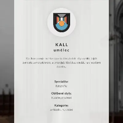 Plagát elegantná architektúra klasických oblúkov a tieňov