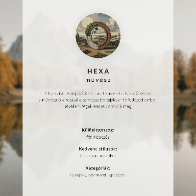 Retro plagát Drevená chata, vresovisko, pokojná voda