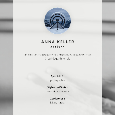 Poster Oceánske vlny surfer pokojný minimalista