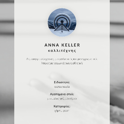 Poster Oceánske vlny surfer pokojný minimalista
