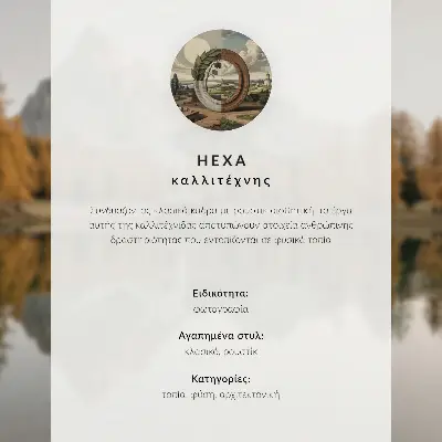 Plagát do izby malebná prírodná krajina s osamelou chatou
