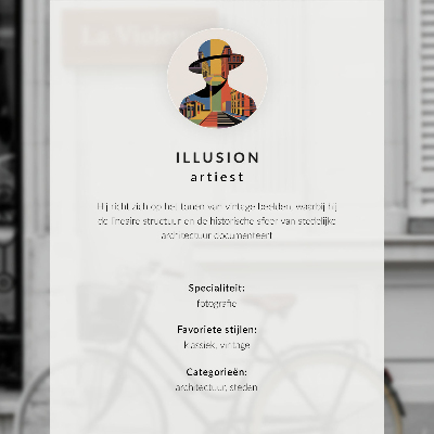 Plagát do izby Štýlová fasáda, atmosféra starého mesta, čiernobiele