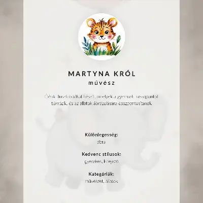 Plagát do izby ilustrácia psa v útulných teplých farbách s detailmi