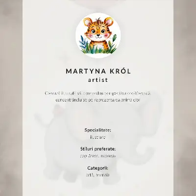 Plagát do izby ilustrácia psa v útulných teplých farbách s detailmi