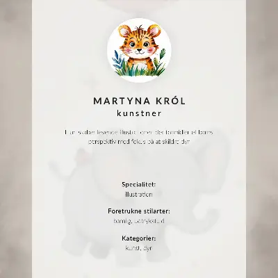 Plagát do izby ilustrácia psa v útulných teplých farbách s detailmi