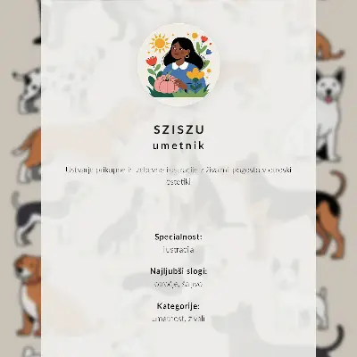 Plagát do izby vtipné ilustrácie mačiek s roztomilým motívom