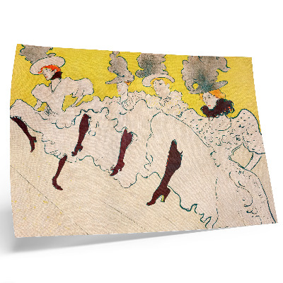 Poster Výtlačok s vysokým rozlíšením The Troupe of Mademoiselle Eglantine (1896) od Henriho de Toulouse-Lautrec