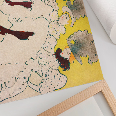 Poster Výtlačok s vysokým rozlíšením The Troupe of Mademoiselle Eglantine (1896) od Henriho de Toulouse-Lautrec