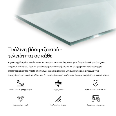 Podložka pod krbové kachle šesťhranná priehľadná