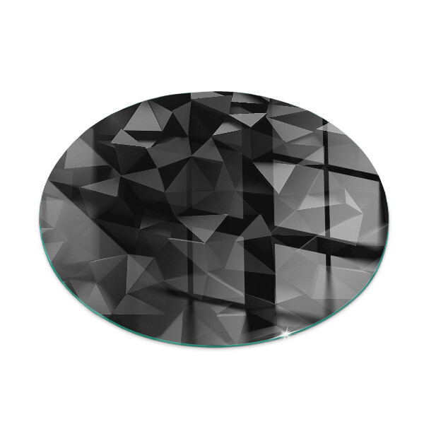 Podložka pod kachle okrúhla Trojrozmerná geometria