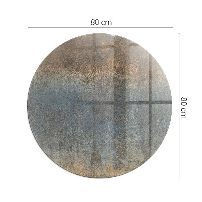 Podložka pod kachle okrúhla Abstraktný textúrovaný vzor