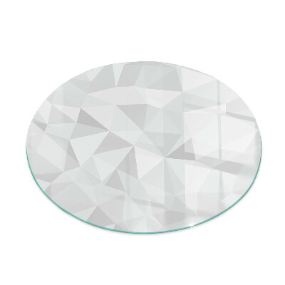 Podložka pod kachle okrúhla Abstraktný geometrický vzor