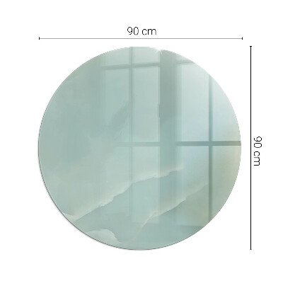 Podložka pod kachle okrúhla Jemný mramorový vzor