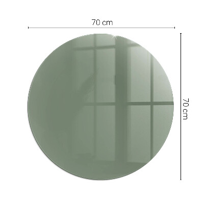 Podložka pod kachle okrúhla Farba olivová