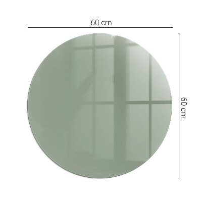 Podložka pod krbové kachle okrúhla Farba sivozelená