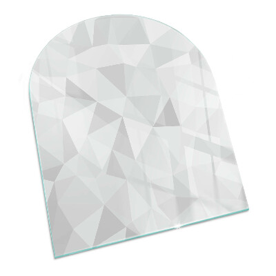 Podložka pod kachle polooválny Abstraktný geometrický vzor