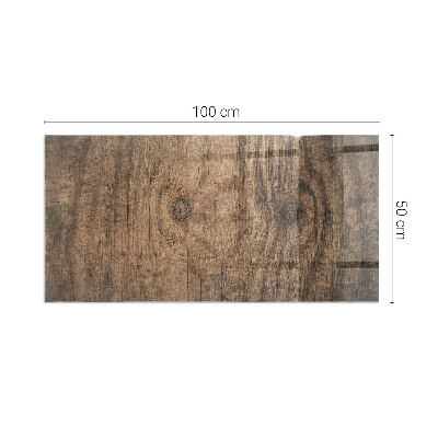Podložka pod kachle obdĺžniková Vzor prírodného dreva
