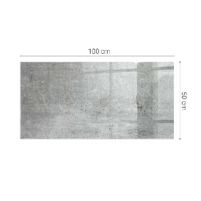 Podložka pod kachle obdĺžniková Textúra surového betónu