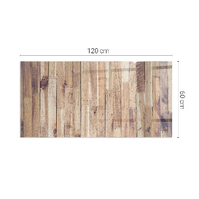 Podložka pod kachle obdĺžniková Drevená doska v rozložení