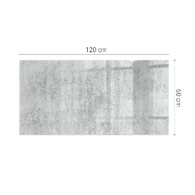Podložka pod kachle obdĺžniková Textúra surového betónu