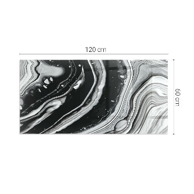 Podložka pod kachle obdĺžniková Abstraktné vlny a čiary