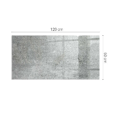 Podložka pod kachle obdĺžniková Textúra surového betónu