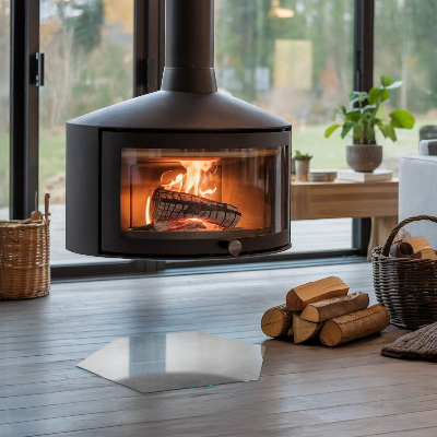 Sklo pod krb šesťhranná Betónová konštrukcia s efektom