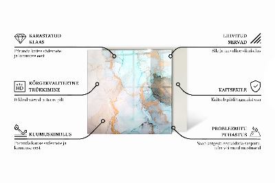 Sklo pod krb šesťhranná Farby dosiek v rôznych odtieňoch