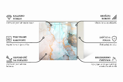 Podložka pod krb šesťhranná Farba: Tmavomodrá