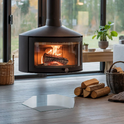 Sklo pod krb šesťhranná Farba sivá