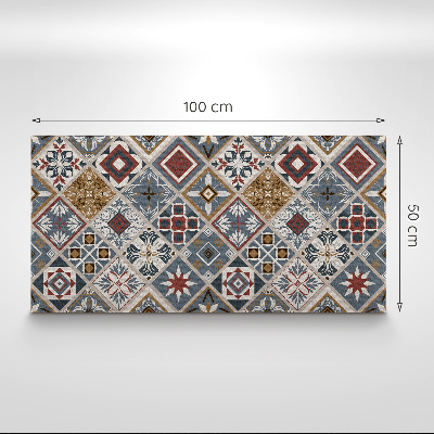 Panel na stenu Boho geometrické tvary