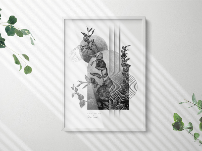 Fotorámček na stenu biela 50x70 cm