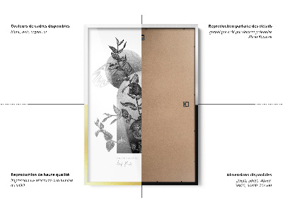 Fotorámček biela 60x80 cm