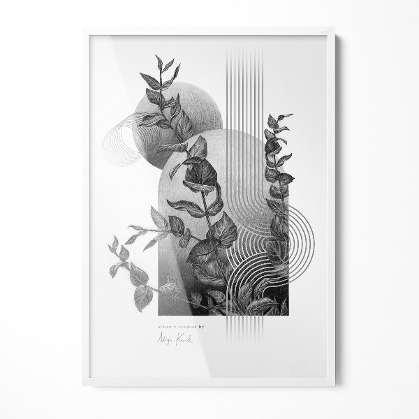 Fotorámček na stenu biela 70x100 cm