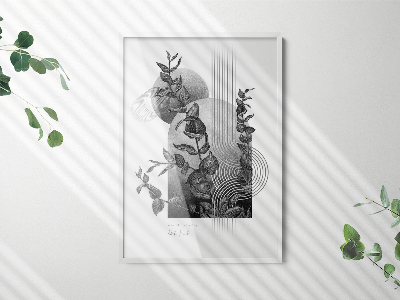 Fotorámček na stenu biela 70x100 cm