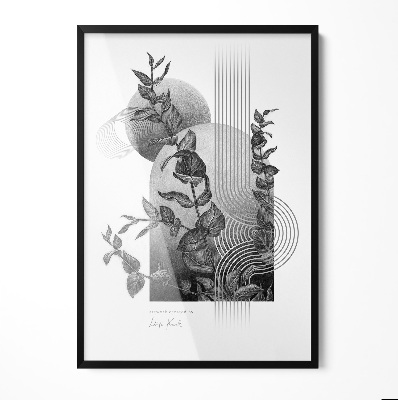 Fotorámček na stenu čierna 70x100 cm