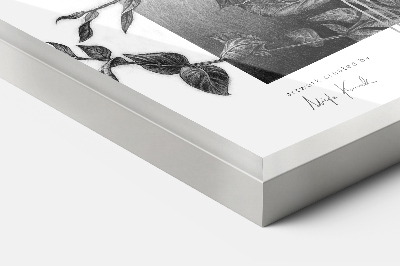 Wisząca ramka na zdjęcia srebrna 40x60 cm