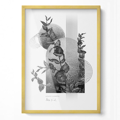 Fotorámček na stenu zlatá 50x70 cm