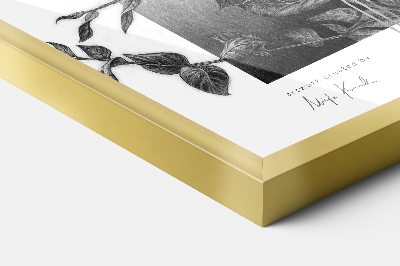 Fotorámček na stenu zlatá 50x70 cm